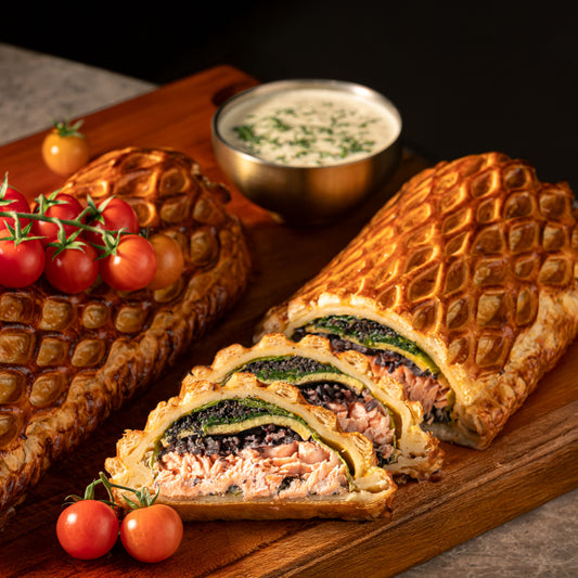 Puff Pastry Baked Norwegian Salmon
