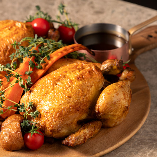 Oven-Roasted French Yellow Chicken