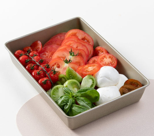 Heirloom Tomato and Treccia Mozzarella